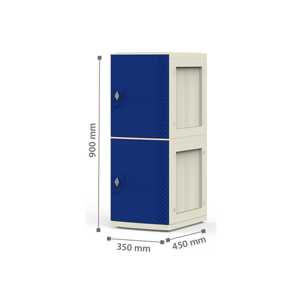 Nk 1762 02 Portas – Armário Plástico EcoLocker 02 portas 1